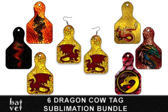 Download Dragon SVG Key Chain Sublimation Bundle - Sub Collection