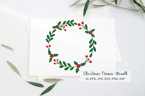 Download Holly Wreath Svg, Christmas Wreath Svg, - Holly wreath svg Collection