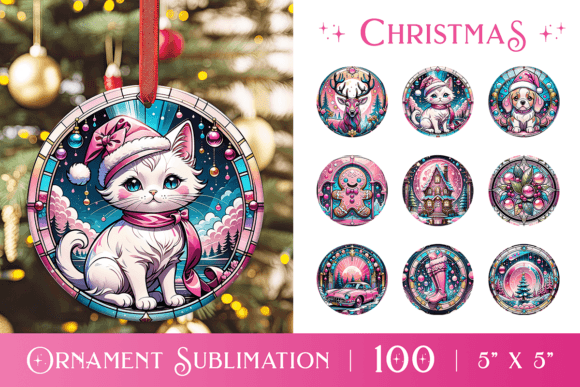Download Christmas Ornament Sublimation Bundle - Sub Collection