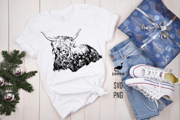 Download Heifer, Highland Cow Svg, Sublimation 1 - Sub Collection
